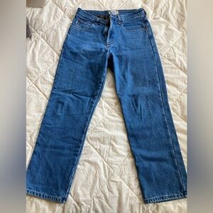 Classic LL Bean Flannel Lined Jeans Men